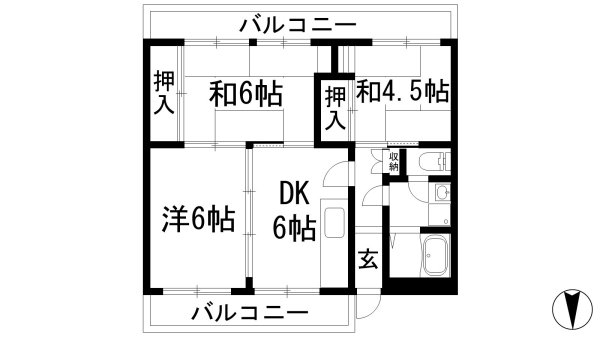 川西市清和台東２丁目のマンション