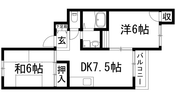 伊丹市北野６丁目のマンション