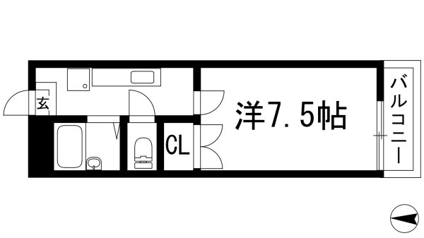 箕面市牧落１丁目のアパート