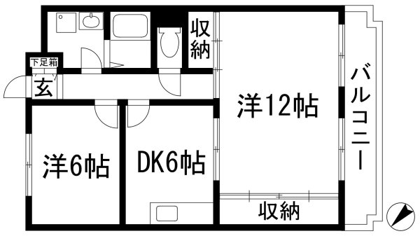 宝塚市山本丸橋２丁目のマンション