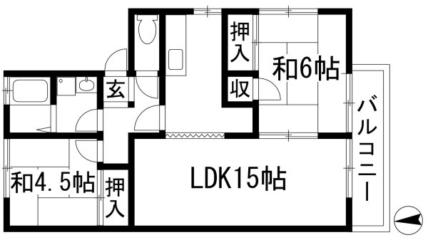川西市清和台東２丁目のマンション