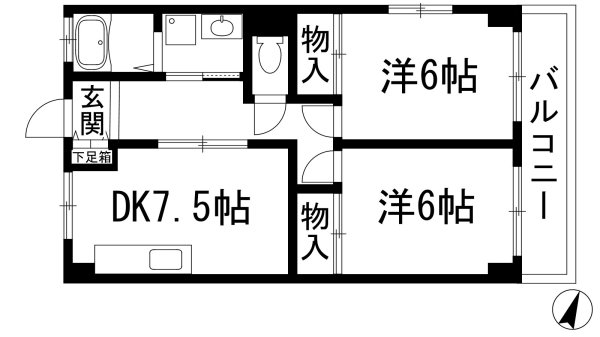 伊丹市荒牧南２丁目のマンション