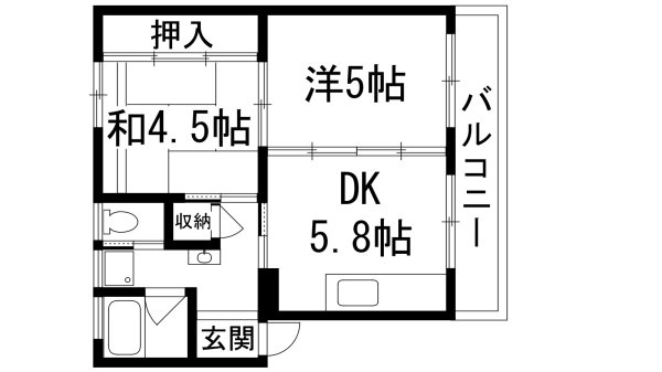 逆瀬川1号棟