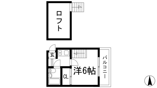 池田市神田１丁目のアパート