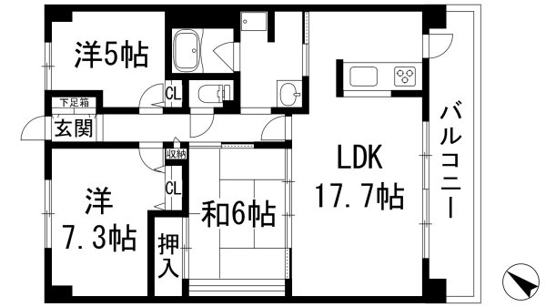 西宮市東山台２丁目のマンション