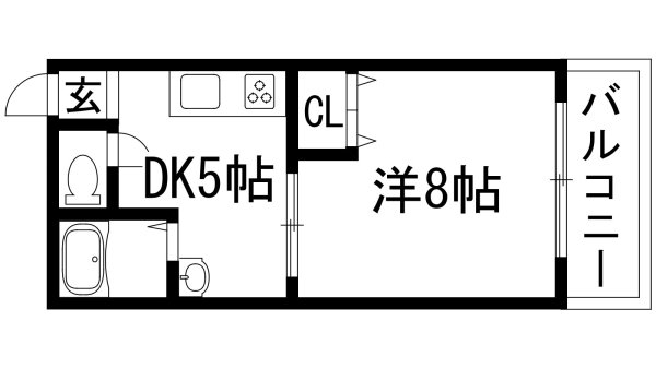 川西市向陽台３丁目のマンション