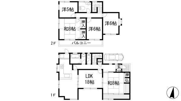 宝塚市中山五月台３丁目の貸家