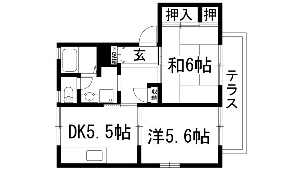 宝塚市安倉西３丁目のアパート