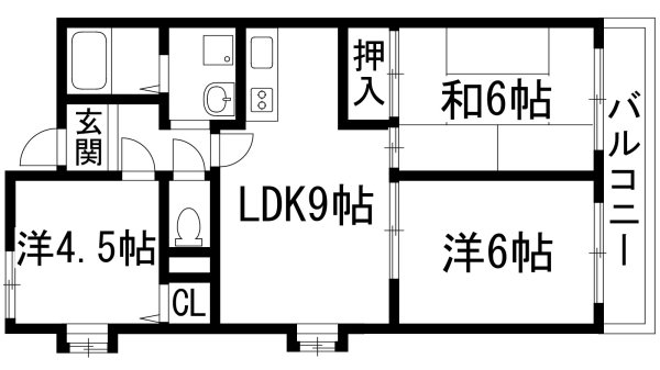 池田市新町のマンション