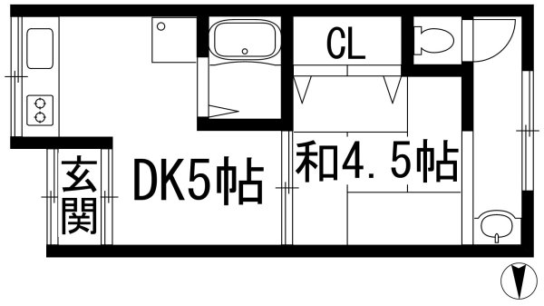 呉服町桜井貸家