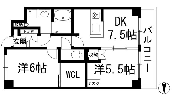 宝塚市御殿山２丁目のマンション