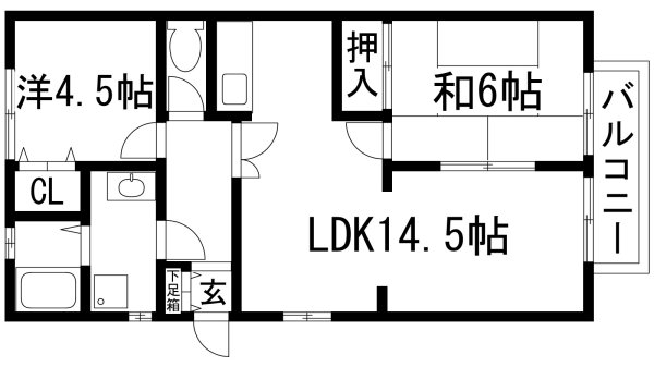 伊丹市荒牧５丁目のアパート