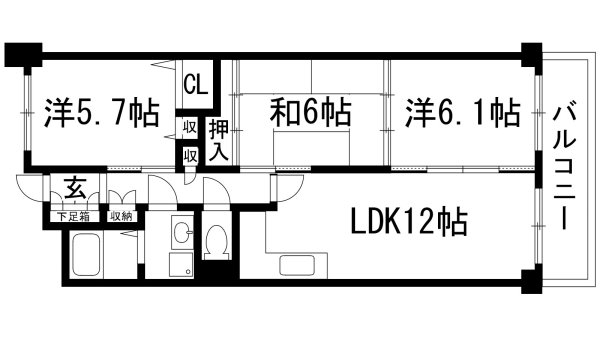 伊丹市荻野３丁目のマンション