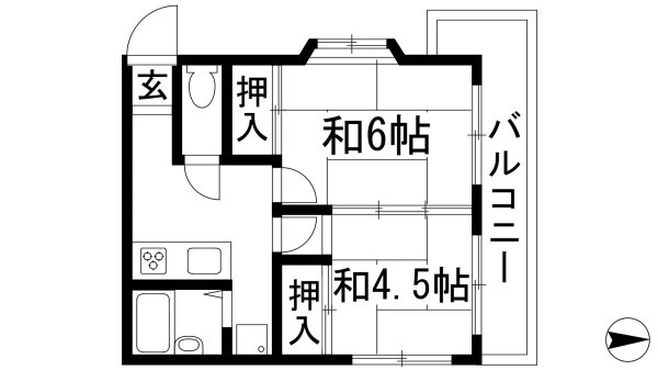 川西市緑台１丁目のマンション