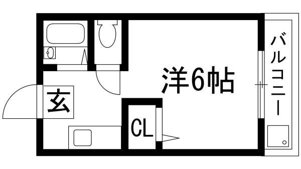 宝塚市南口２丁目のアパート