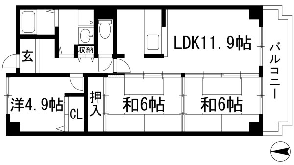 宝塚市安倉南３丁目のマンション