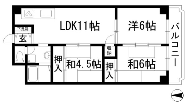 ローレルハイツ宝塚2号棟