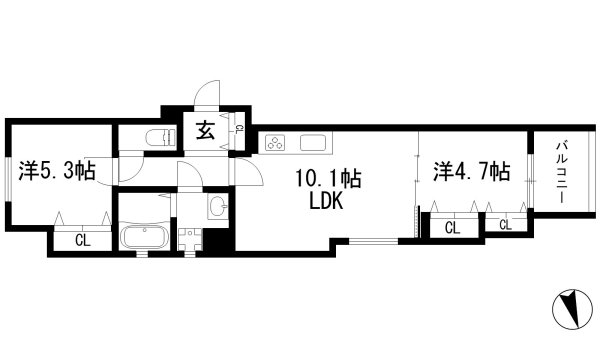 池田市住吉２丁目のアパート