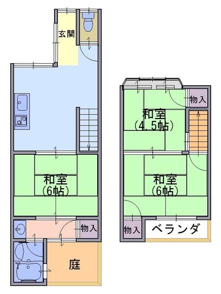 貸家　久我石原町9-128