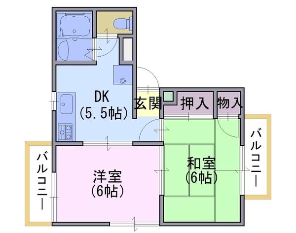 クレール・コートB棟