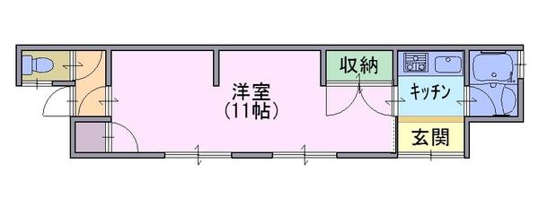 貸家　寺戸町東野辺10-1西号