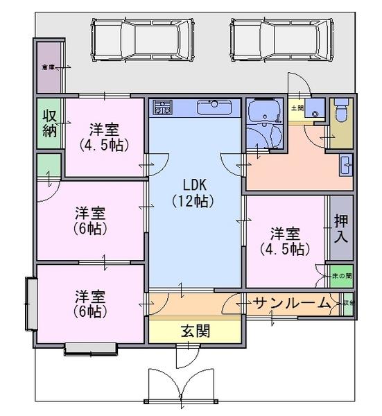 貸家　安養寺三丁目3-20