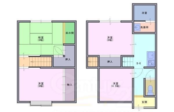 貸家　寺戸町八ノ坪2-39