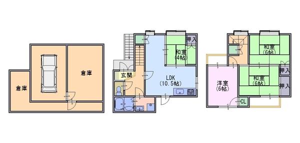 貸家　羽束師鴨川町302-8
