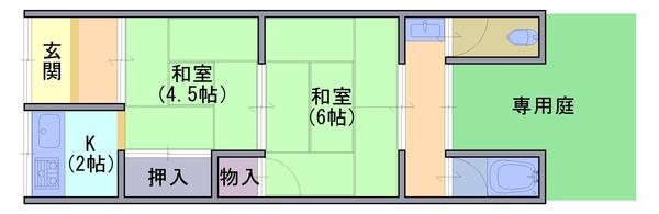 貸家　大原野上羽町22-1