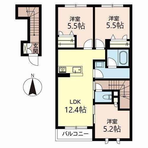 シャーメゾン北畠Ｃ