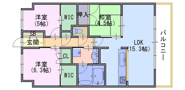 メイツブラン長岡京　1005号