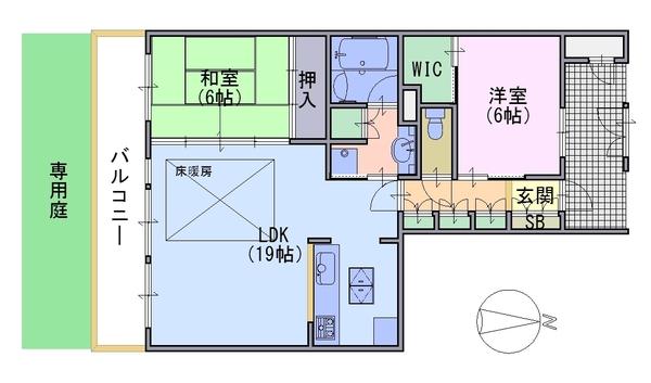 エスリード長岡天神　103号