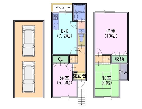 貸家　羽束師鴨川町342-31