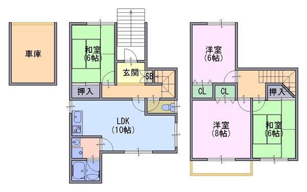 貸家　開田四丁目5-1