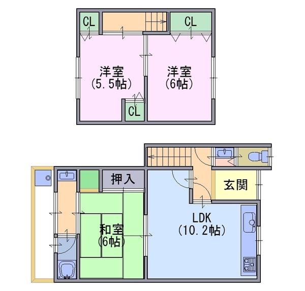 貸家　森本町下森本46-14