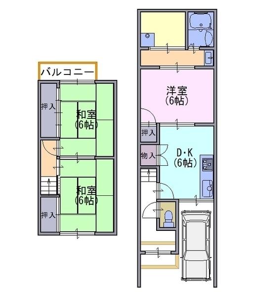 貸家　久我石原町9-223