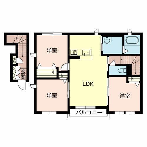 シャーメゾン北畠B