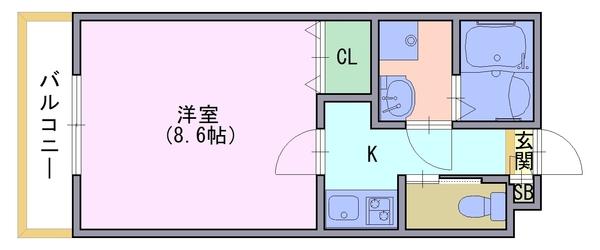 エステイトE桂川　A棟