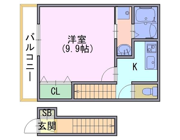 エステイトE桂川　B棟