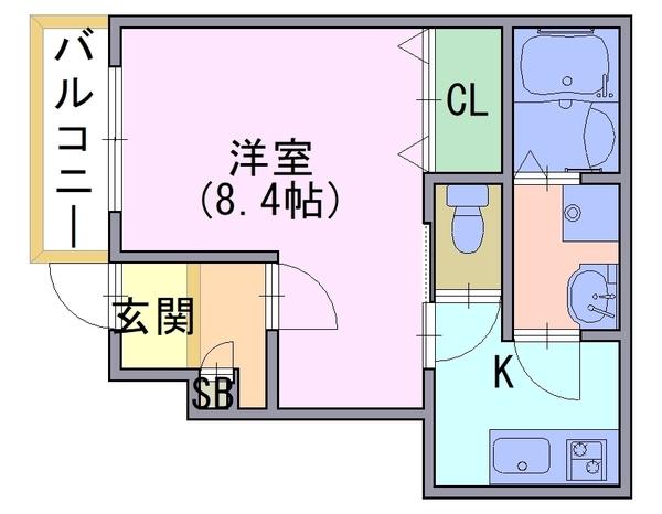 エステイトE桂川　B棟