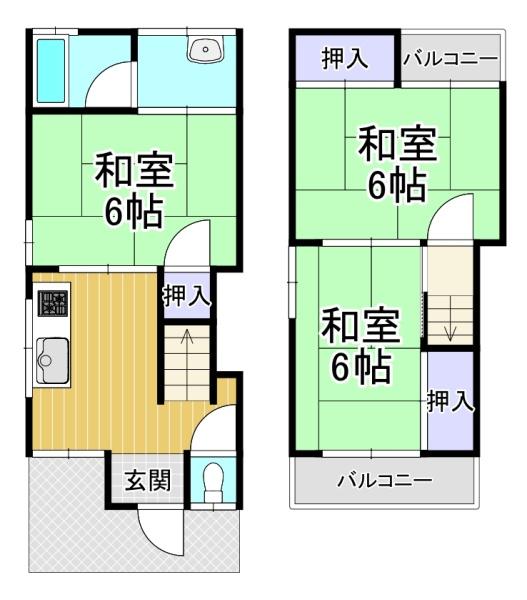 貸家　森本町下森本47-26