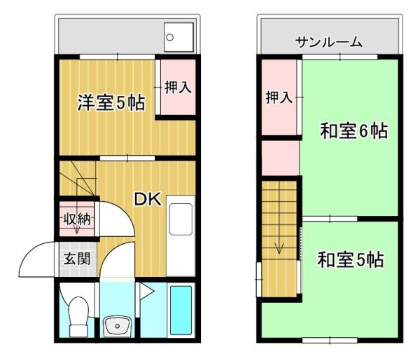 テラスハウス　傍示木8-19