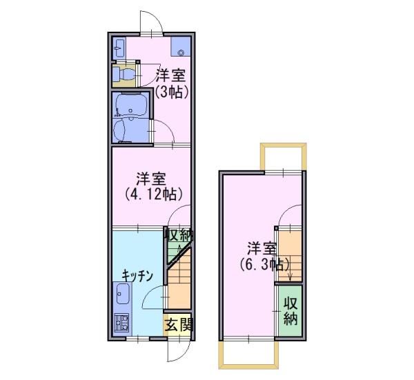 貸家　中久世町四丁目59-10