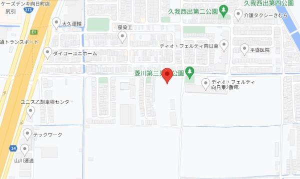 ミレ・グランデ・伏見(現地案内図)