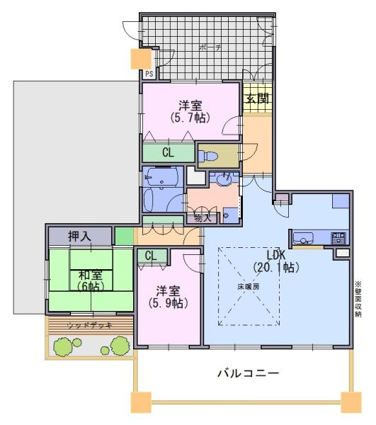 エスリード コレクション 間取り