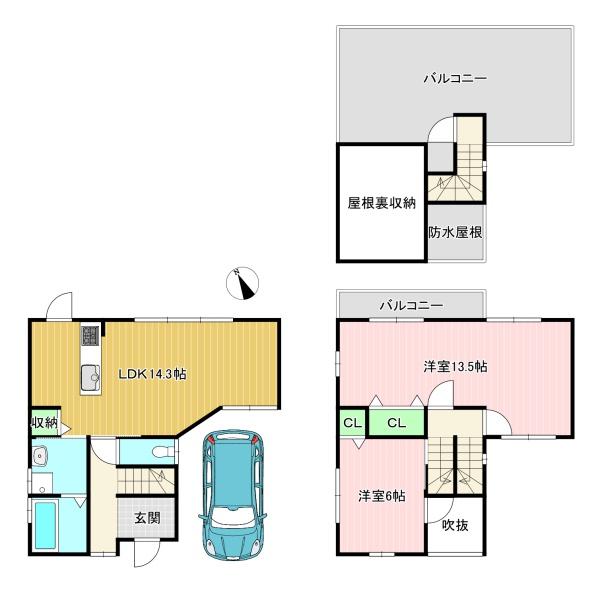 貸家　奥海印寺谷田37-32