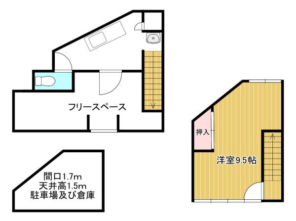 滝ノ町二丁目　店舗付き住宅