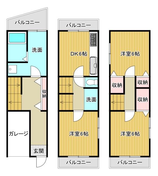 貸家　井ノ内下印田1-32