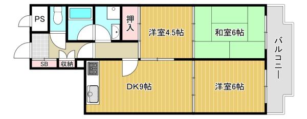 パークテラス桂川　112号