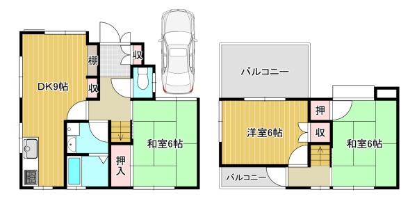 貸家　円明寺夏目19-4